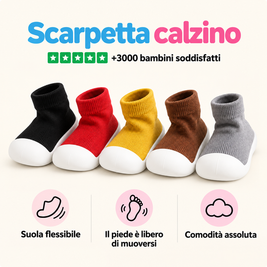 Scarpette Calzino per Primi Passi